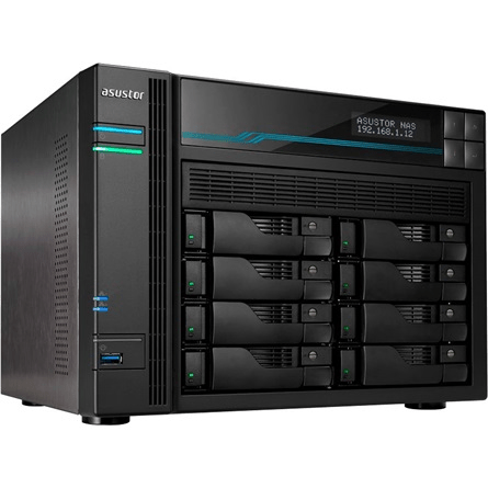 Asustor LOCKERSTOR 8 AS6508T NAS (AS6508T) - GearHaus