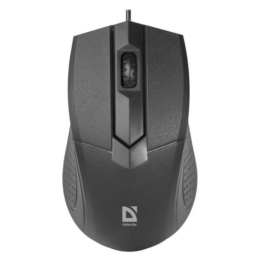 Mouse cu fir Usb Defender, 1000 DPI, Negru (52270) - GearHaus