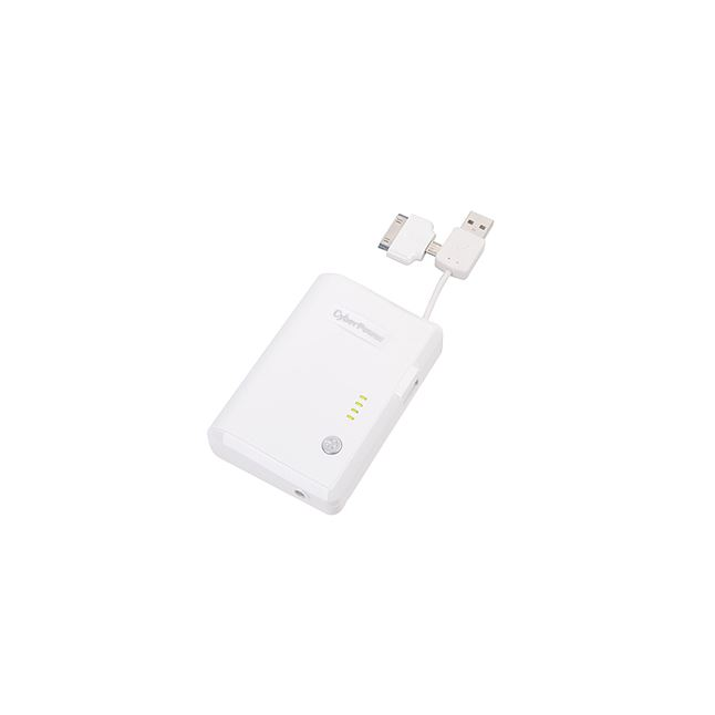 Cyber Power CPBC5200TWI Power Bank 5200mAh fehér (CPBC5200TWI)-0