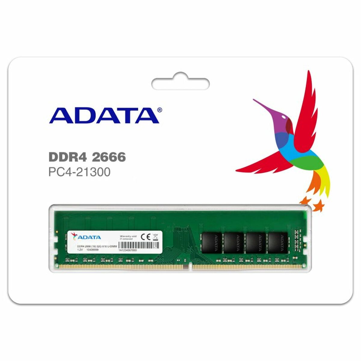 RAM Memory Adata AD4U266616G19 - SGN 16 GB DDR4 2666 MHz CL19 - GearHaus