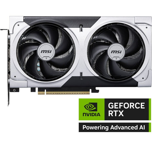 Graphics card MSI RTX 5060 Ti 8G VENTUS 2X OC PLU geforce rtx 5060 ti 8 GB GDDR7 - GearHaus