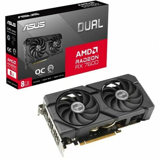 Graphics card Asus RX7600 - O8G - EVO 8 GB GDDR6 - GearHaus