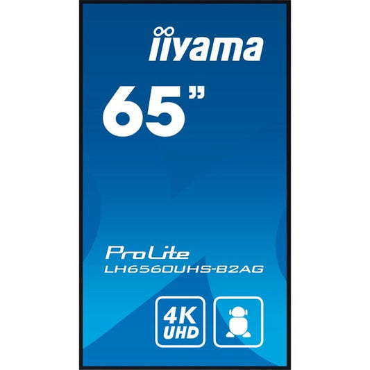 Monitor Iiyama LH6560UHS - B2AG 65" 4K Ultra HD - GearHaus
