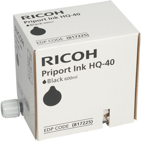 Ricoh Black ink Box cartuș toner 1 buc. Compatibil Negru (817225) - GearHaus