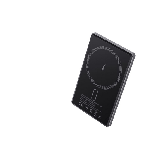 Cellect Slim mágneses Power Bank 5000mAh szürke (CEL - PBANK - SLIM - GR) (CEL - PBANK - SLIM - GR) - GearHaus