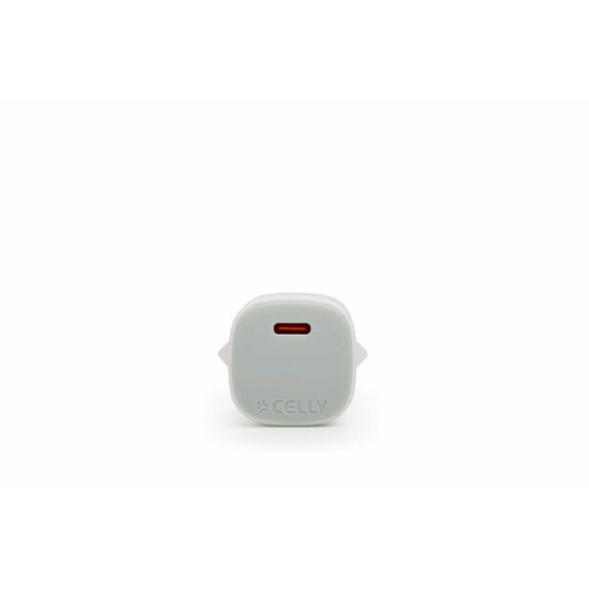 Wall Charger Celly UPTC1USBC20WWH White - GearHaus