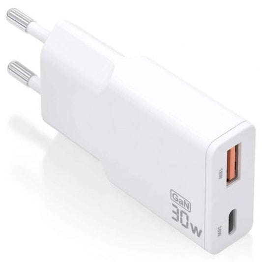 Wall Charger Aisens ASCH - 30W2P046 - W White 30 W - GearHaus