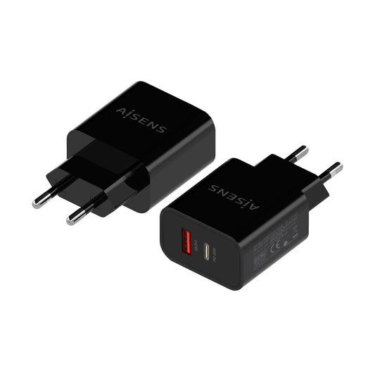 Wall Charger Aisens A110 - 0682 Black 20 W - GearHaus