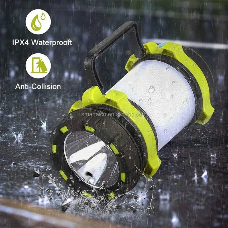 NNEOBA Rechargeable Camping Lantern & Power Bank Flashlight - GearHaus