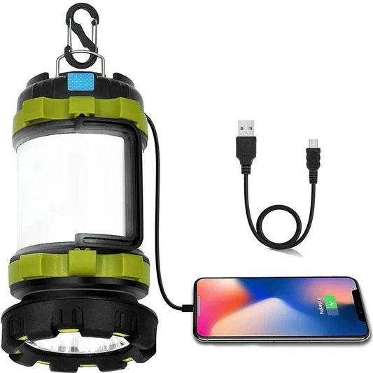 NNEOBA Rechargeable Camping Lantern & Power Bank Flashlight - GearHaus