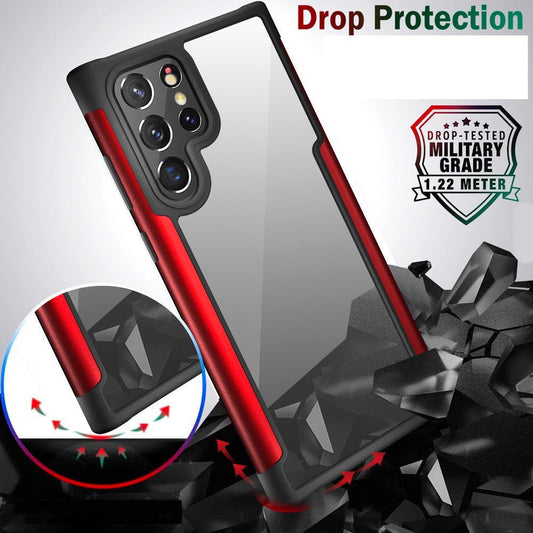 Metal Transparent Phone Case for Samsung S22 - GearHaus