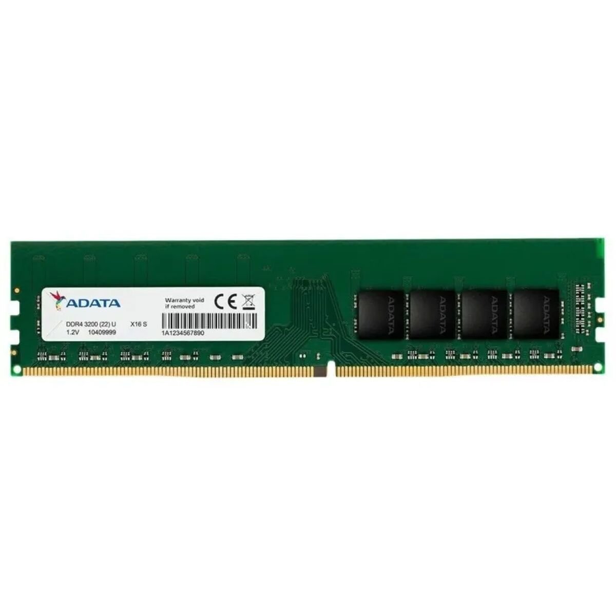 RAM Memory Adata AD4U320016G22 - SBK DDR4 16 GB 3200 MHz CL22 - GearHaus