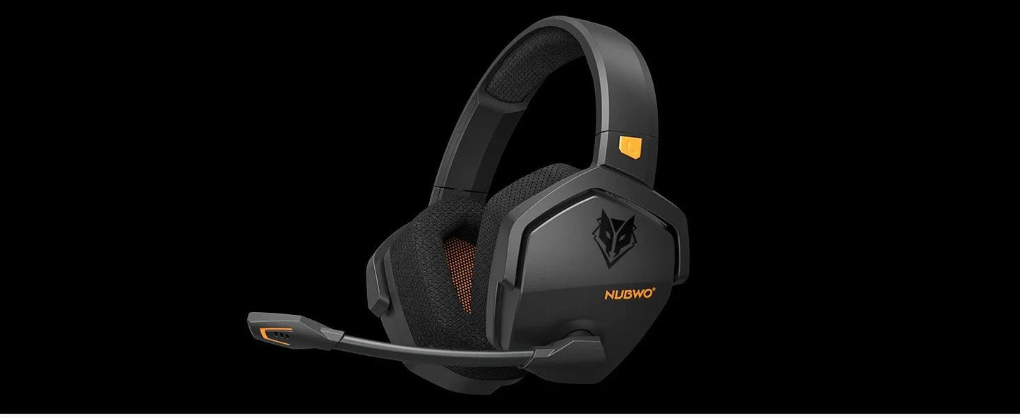 NNEOBA Dual Wireless Gaming Headset Orange - GearHaus