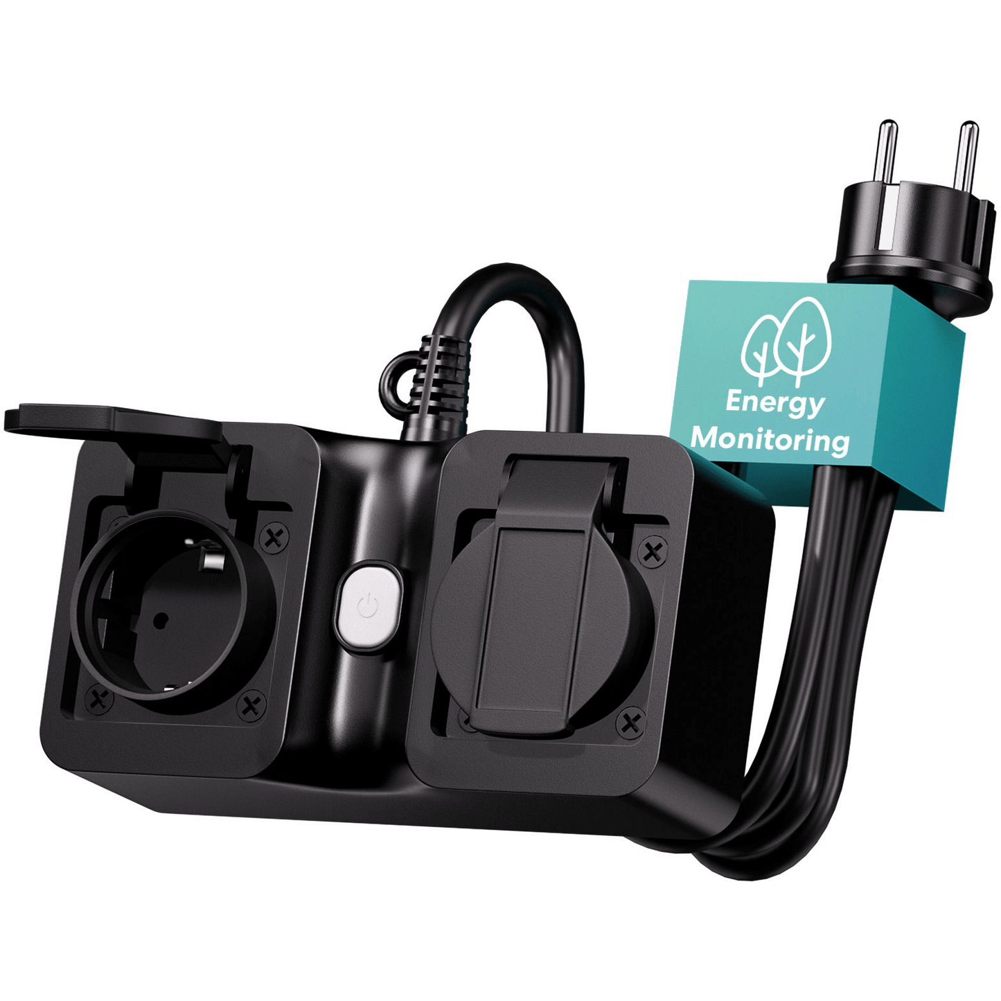 Meross Smart Wi - Fi Outdoor Plug (MOP320) - GearHaus