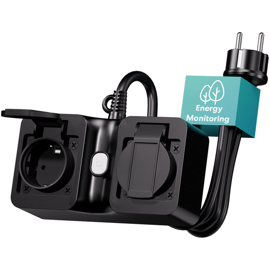 Meross Smart Wi - Fi Outdoor Plug (MOP320) - GearHaus