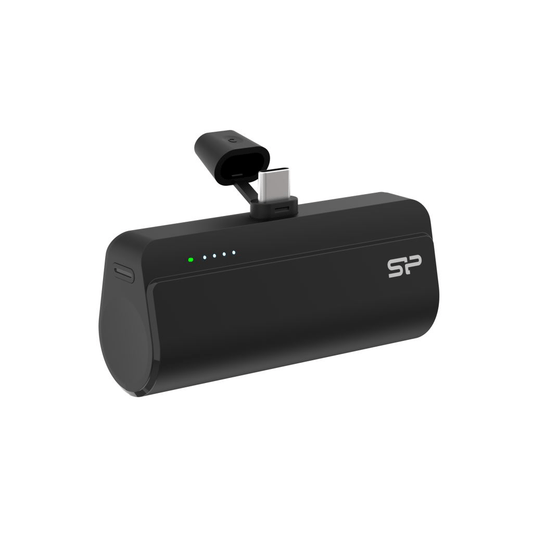 Power bank Silicon Power QD50 5000mAh, negru (SP5K0MAPBKQD500K) - GearHaus