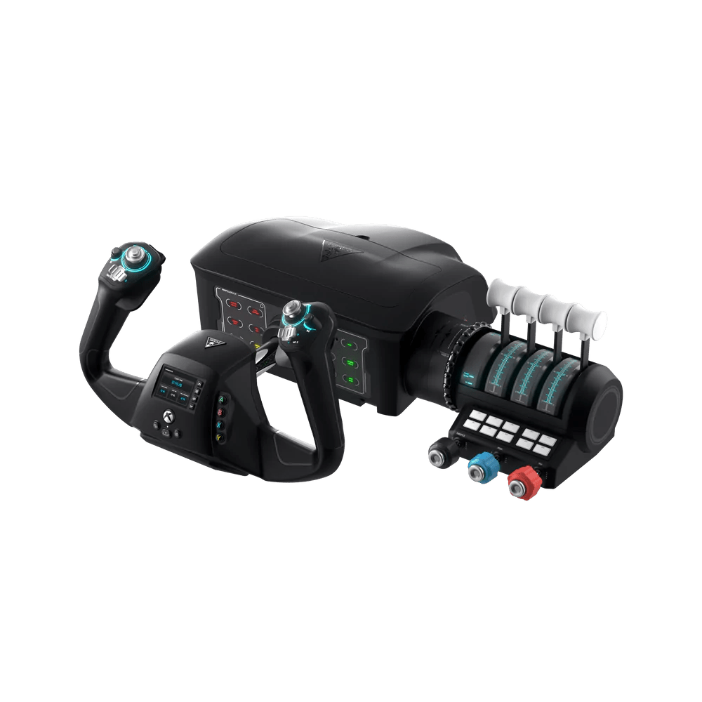 Turtle Beach VelocityOne Flight Czarny USB Flight Sim Analogowa/Cyfrowa PC, Xbox One, Xbox One S, Xbox One X, Xbox Series S, Xbox Series X (TBS - 0715 - 02) - GearHaus