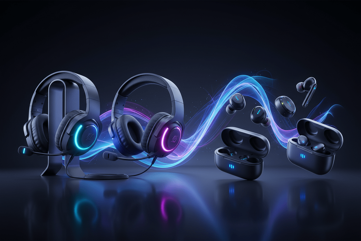 Headsets & Wireless Earbuds