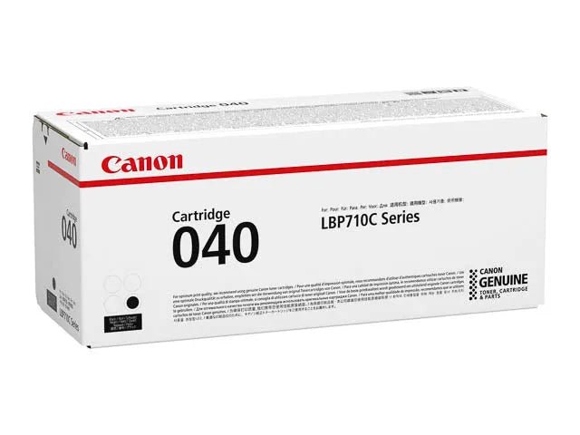 Canon 040 BK Schwarz Toner – Original Toner für i - SENSYS LBP710Cx / LBP712Cx - GearHaus