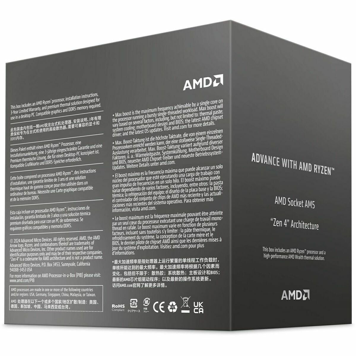 Processor AMD 100-100001590BOX AMD AM5-9