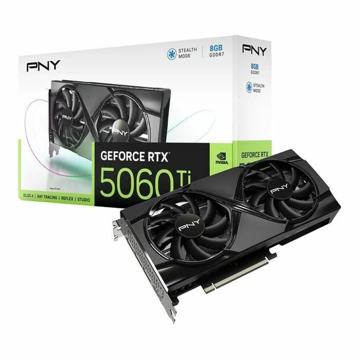 Graphics card PNY geforce rtx 5060 ti 8 GB GDDR7 - GearHaus