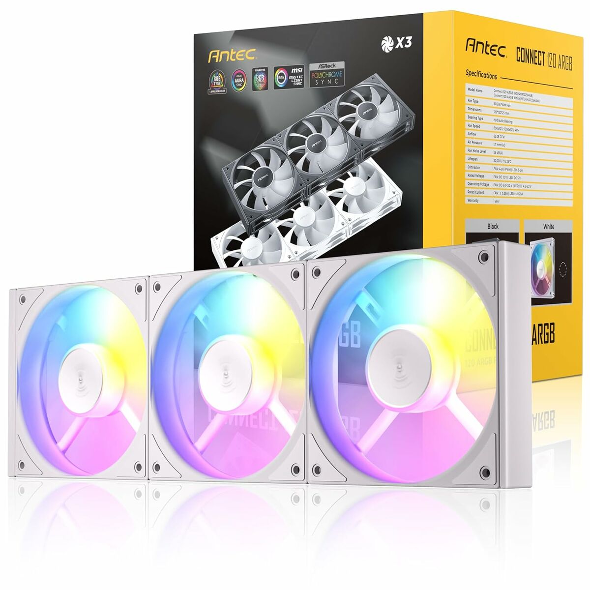 CPU Fan Antec C120 ARGB Ø 12 cm - GearHaus