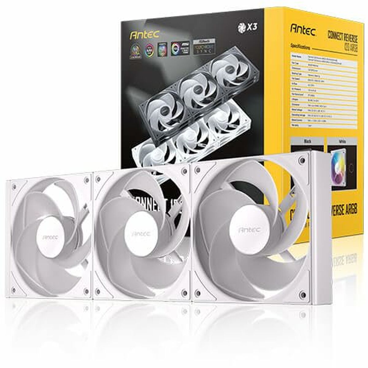 CPU Fan Antec C120R ARGB Ø 12 cm - GearHaus