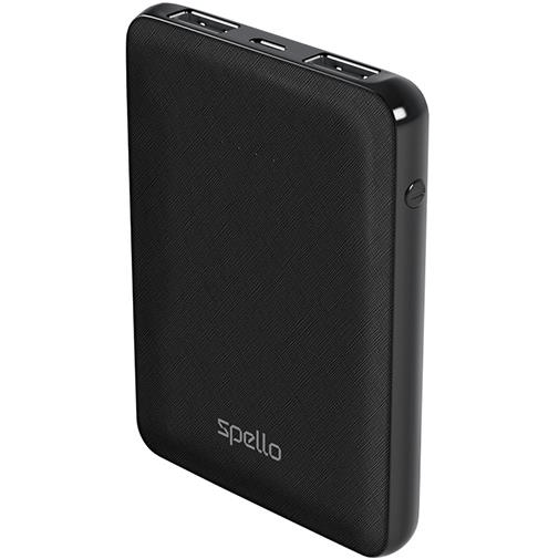 Spello pocket power bank 5000mAh fekete (9915101300238) - GearHaus