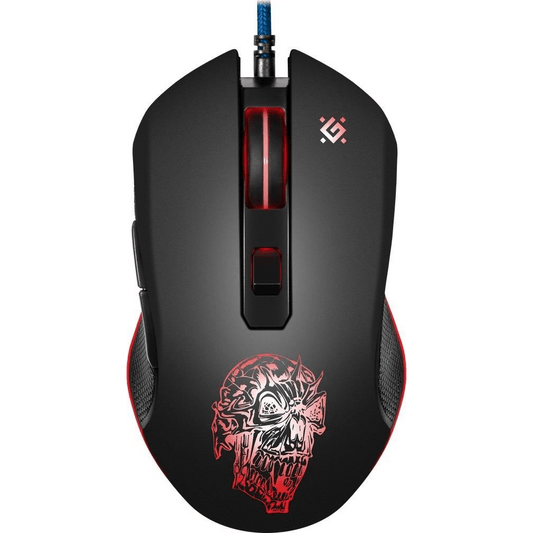 Kit mouse si mousepad gaming Defender, 12800 DPI, Negru (52927) - GearHaus