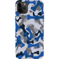 Bone Camo Blue Phone Cases - GearHaus