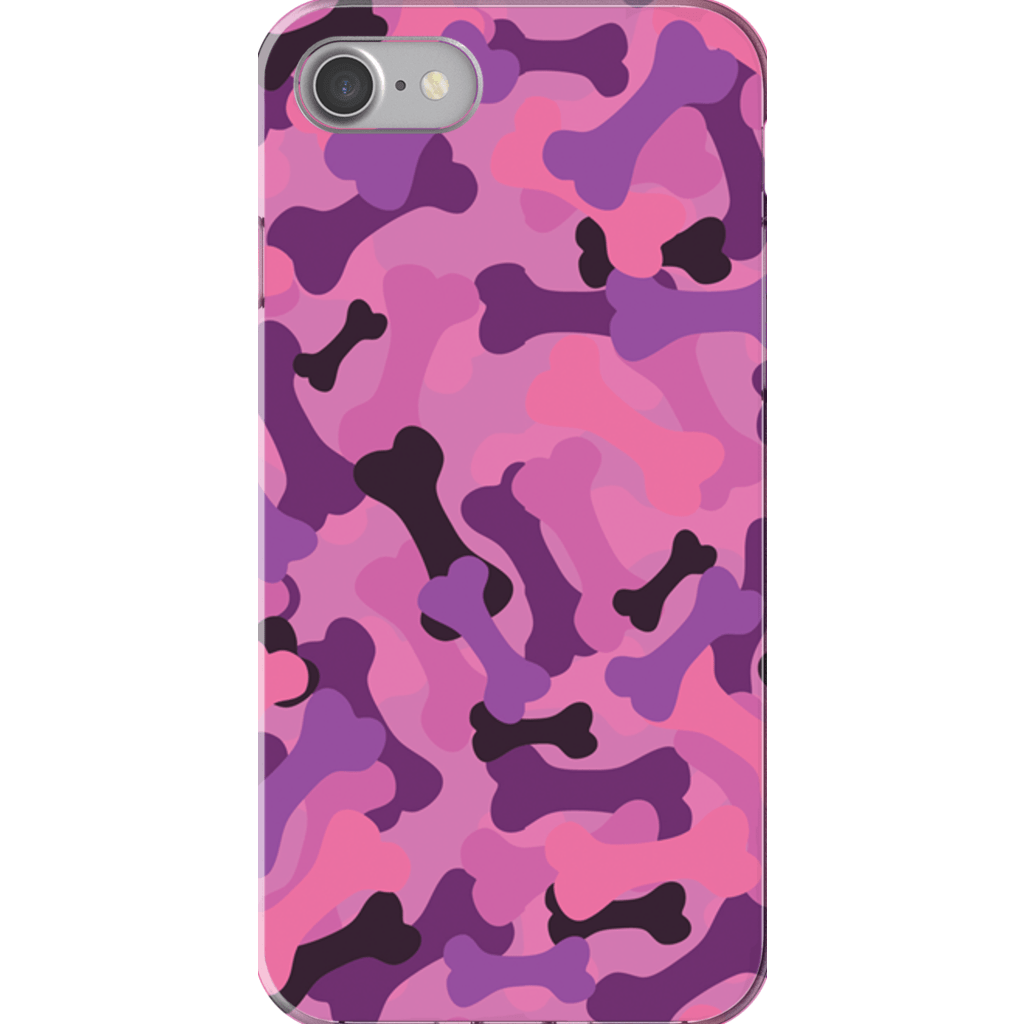 Bone Camo Pink Phone Cases - GearHaus