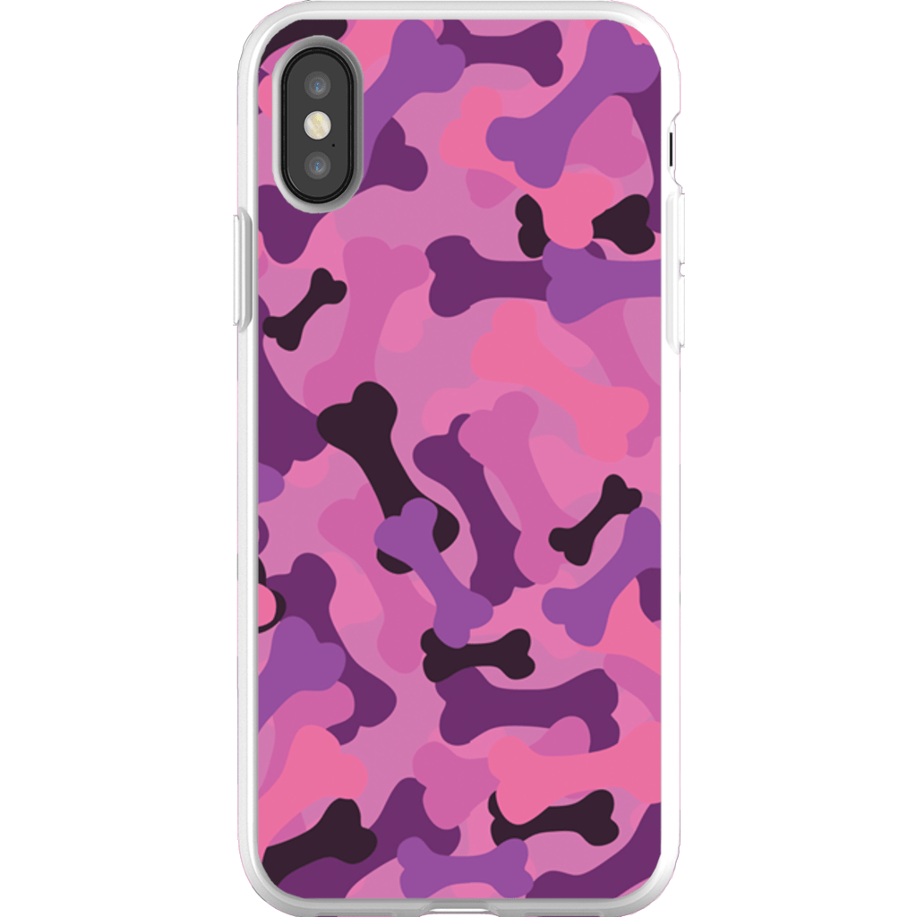 Bone Camo Pink Phone Cases - GearHaus