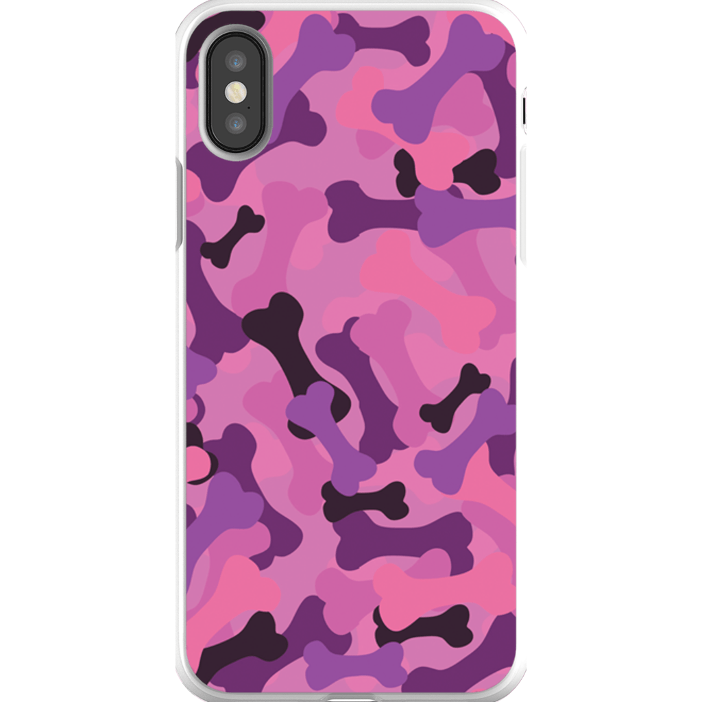 Bone Camo Pink Phone Cases - GearHaus