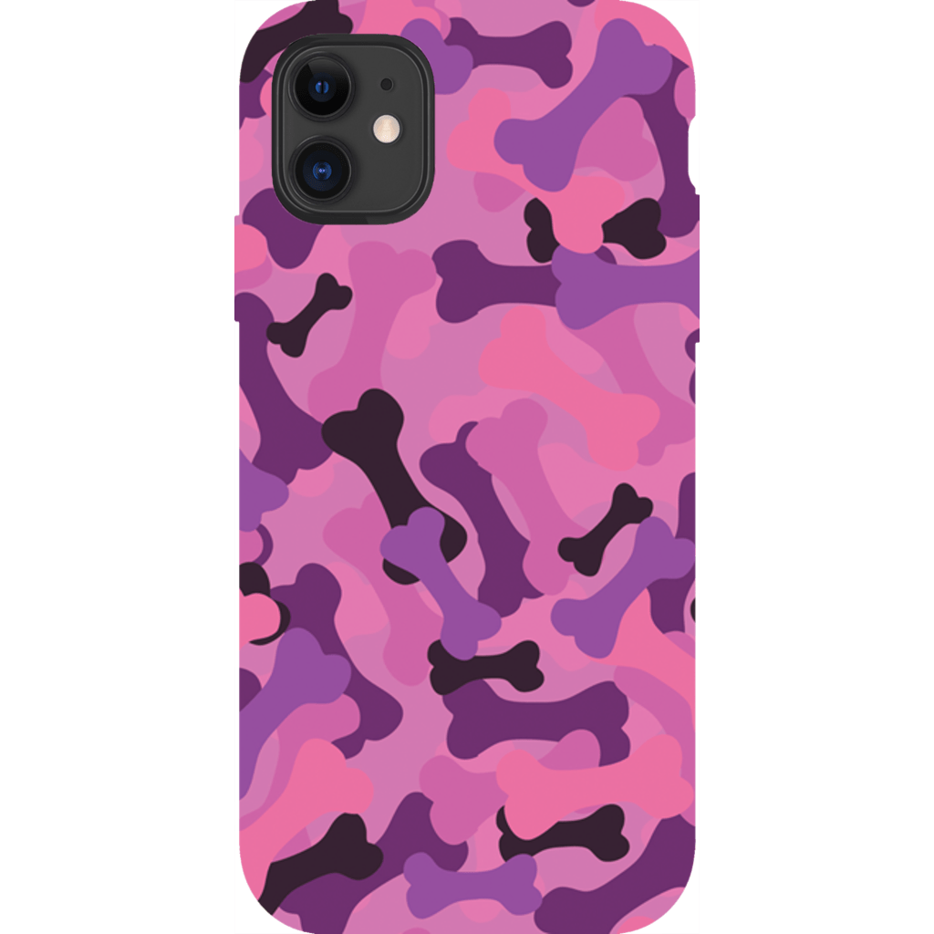 Bone Camo Pink Phone Cases - GearHaus