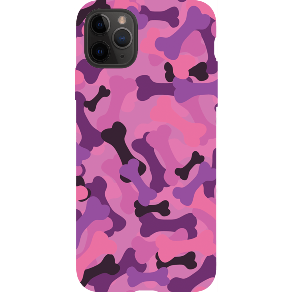 Bone Camo Pink Phone Cases - GearHaus