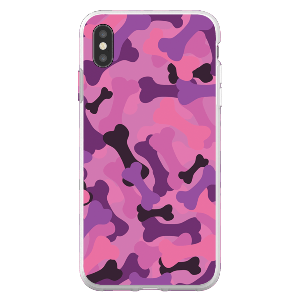 Bone Camo Pink Phone Cases - GearHaus