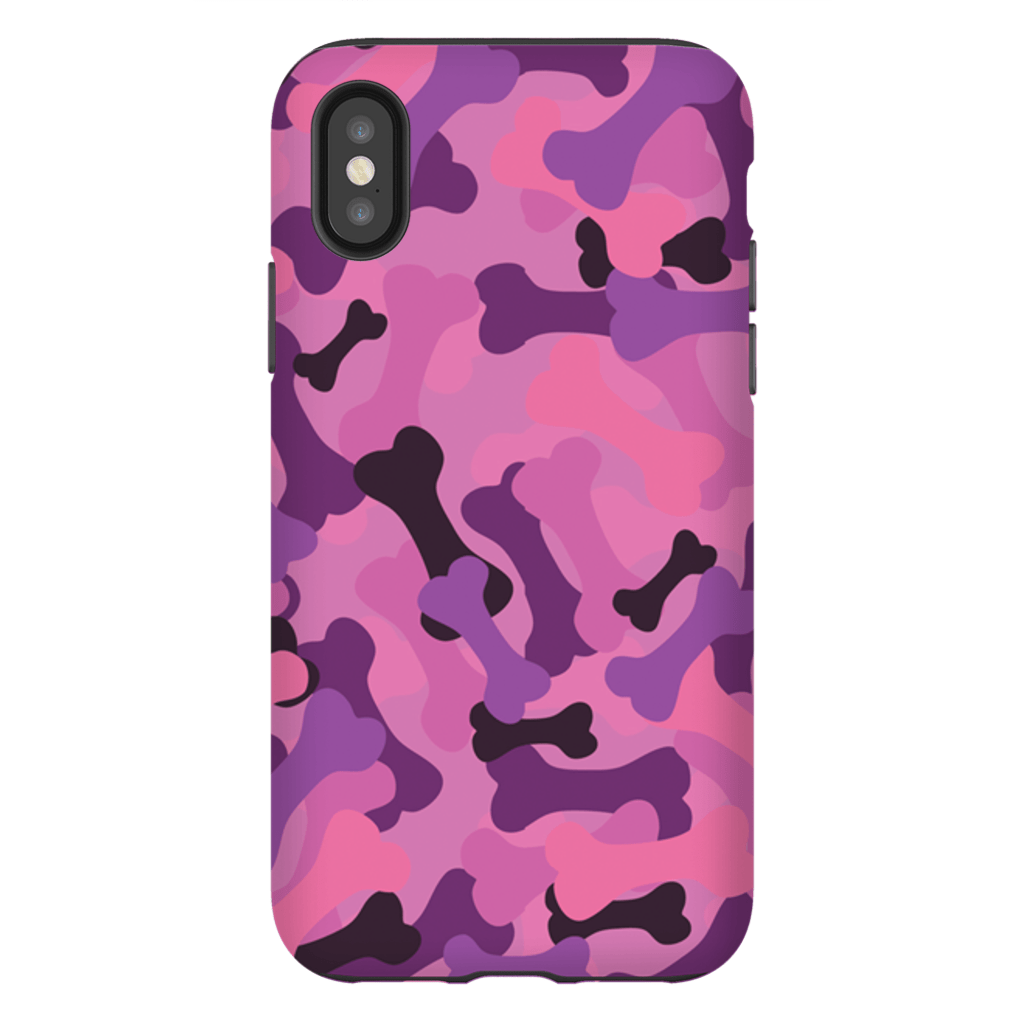 Bone Camo Pink Phone Cases - GearHaus