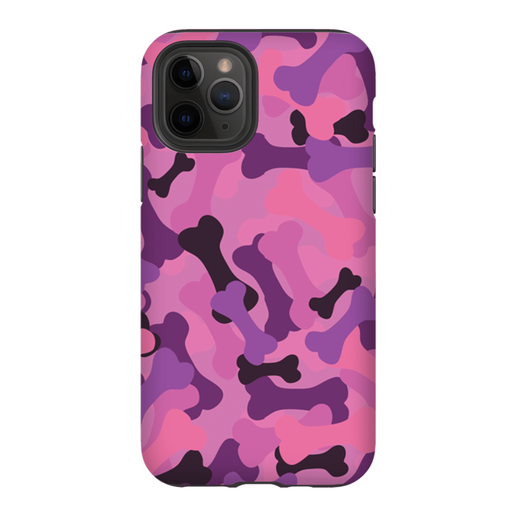 Bone Camo Pink Phone Cases - GearHaus