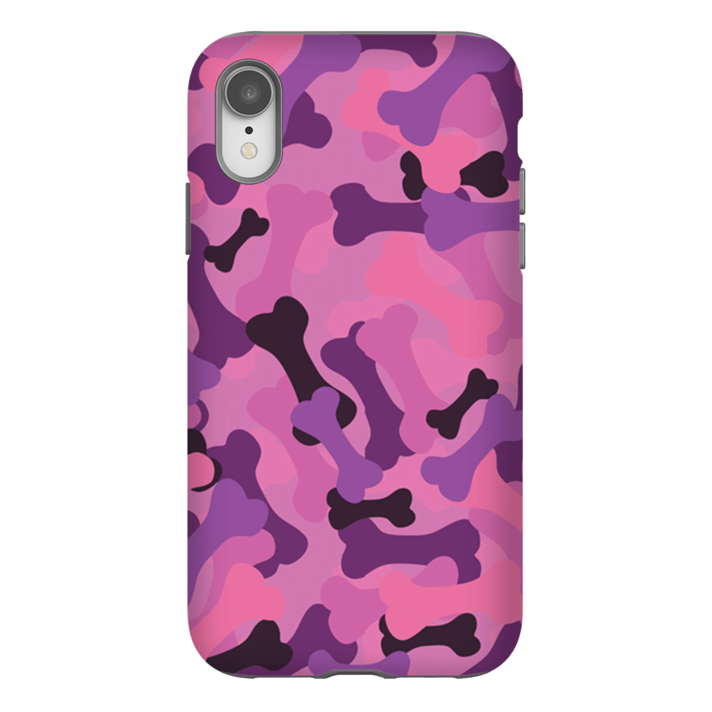 Bone Camo Pink Phone Cases - GearHaus