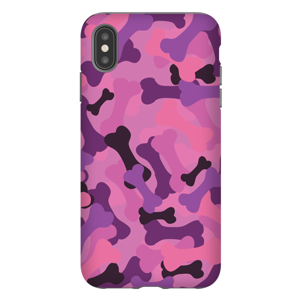 Bone Camo Pink Phone Cases - GearHaus