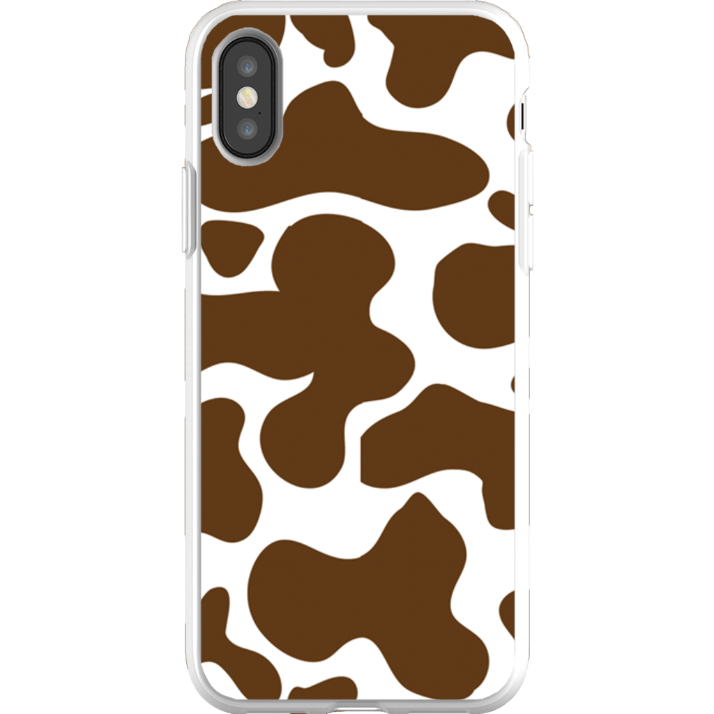 Cowhide Brown Phone Cases - GearHaus