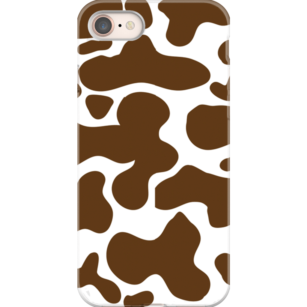 Cowhide Brown Phone Cases - GearHaus