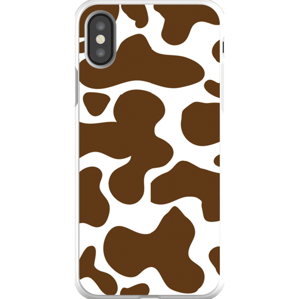Cowhide Brown Phone Cases - GearHaus