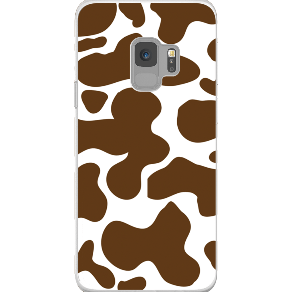 Cowhide Brown Phone Cases - GearHaus