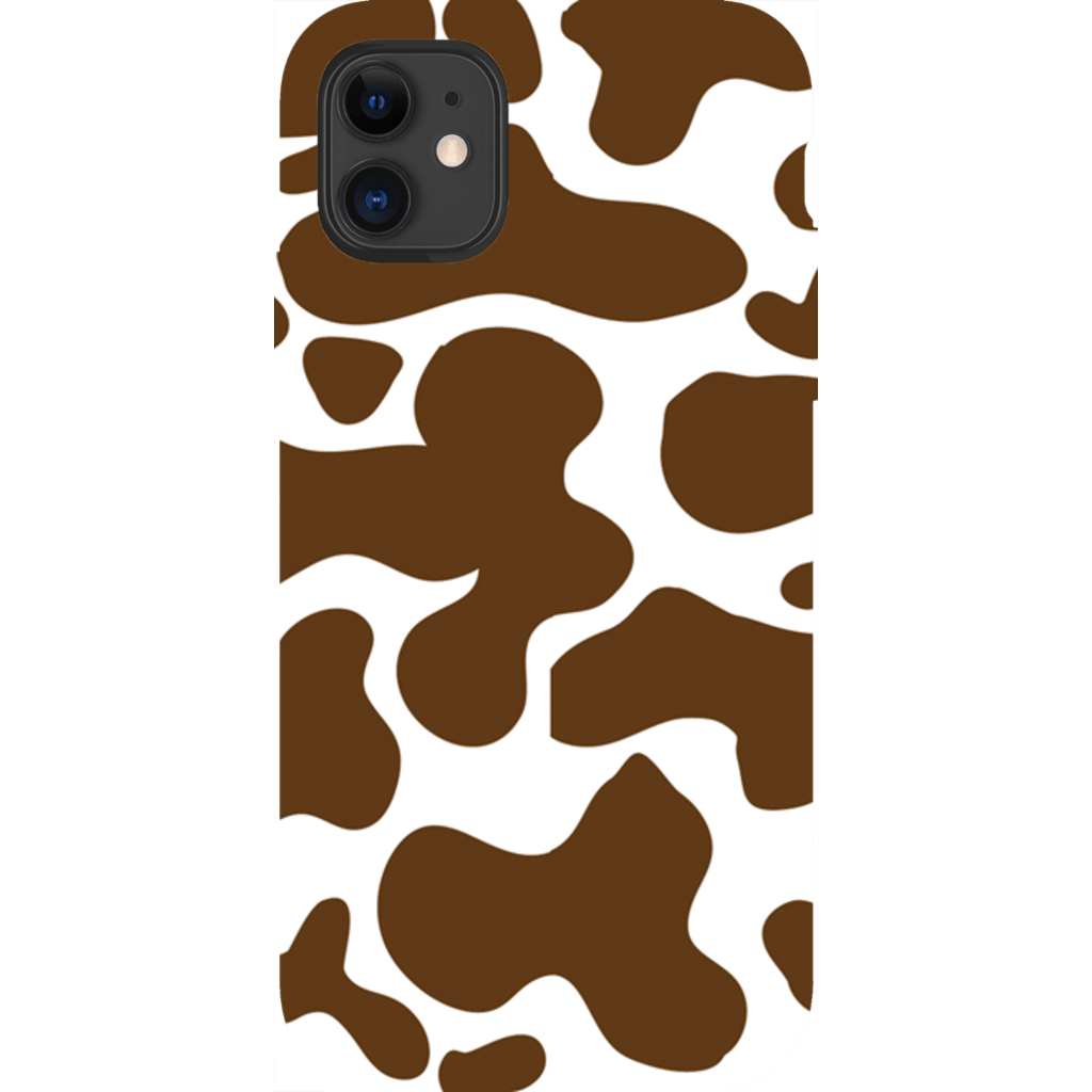 Cowhide Brown Phone Cases - GearHaus