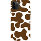 Cowhide Brown Phone Cases - GearHaus