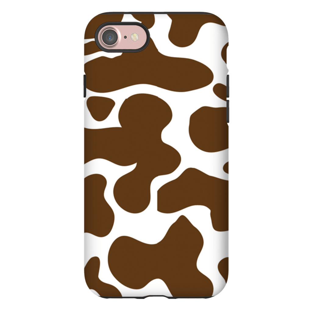 Cowhide Brown Phone Cases - GearHaus