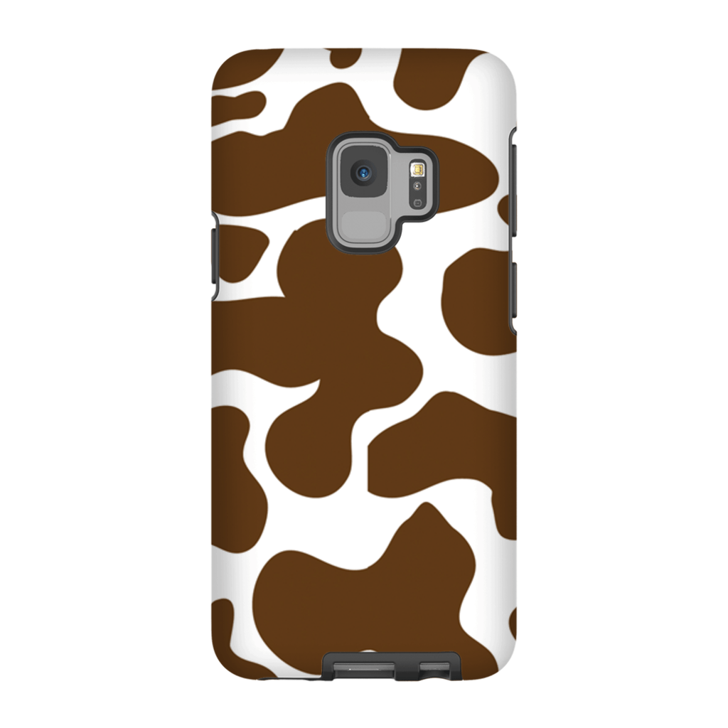 Cowhide Brown Phone Cases - GearHaus