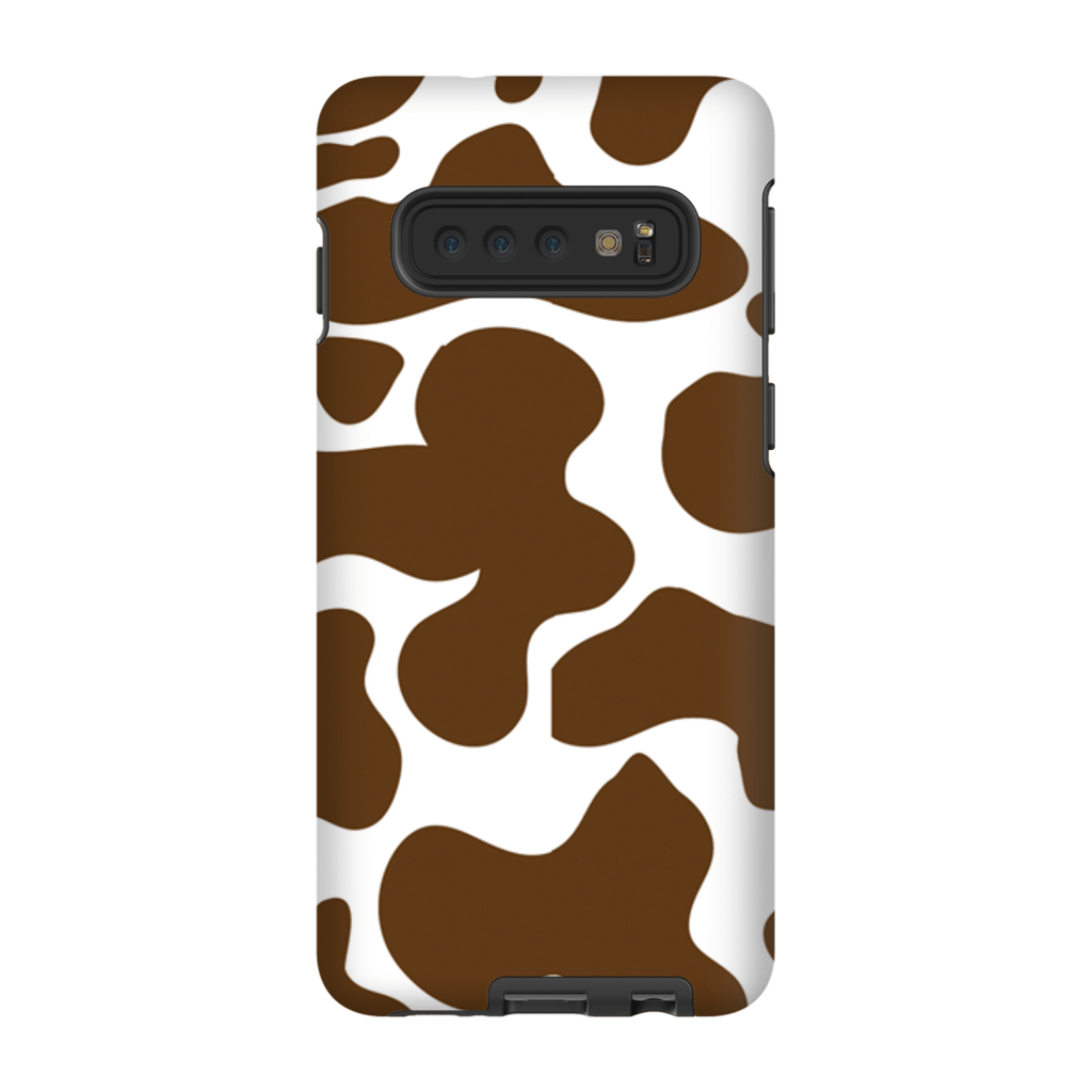 Cowhide Brown Phone Cases - GearHaus