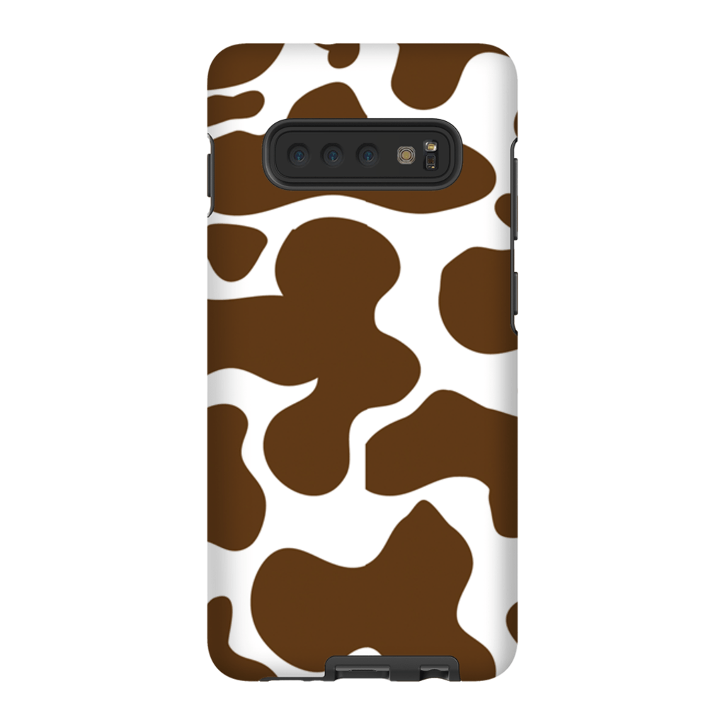Cowhide Brown Phone Cases - GearHaus
